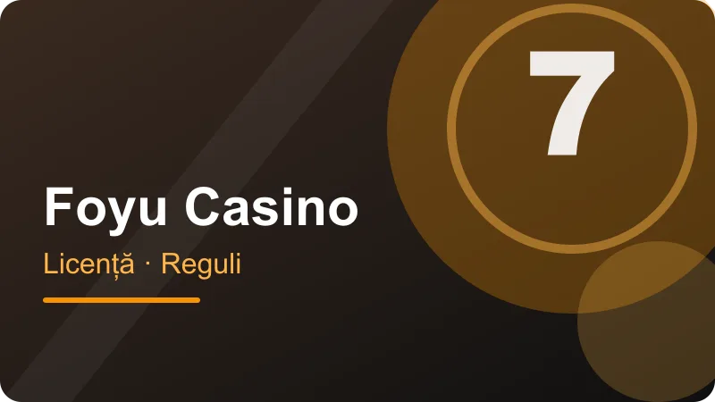 Foyu Casino – Limite, pauze și suport Limite, pauze și suport – ilustrație pentru secțiunea Foyu Casino